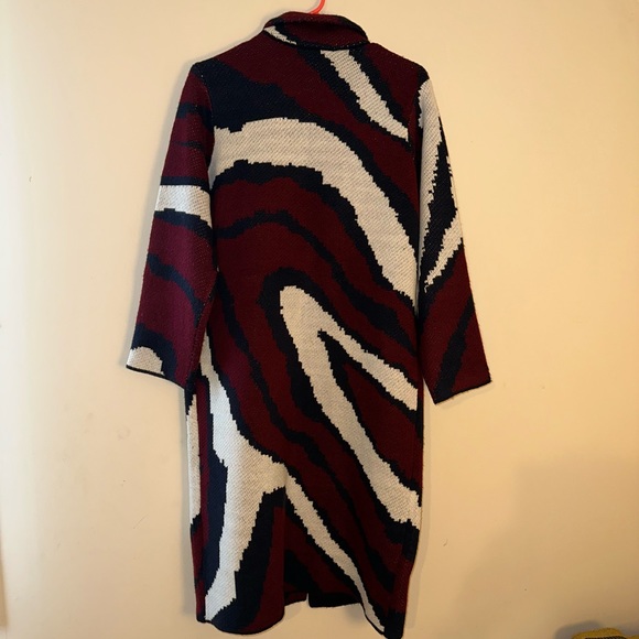 LONG CARDIGAN COAT STYLE - Picture 7 of 8